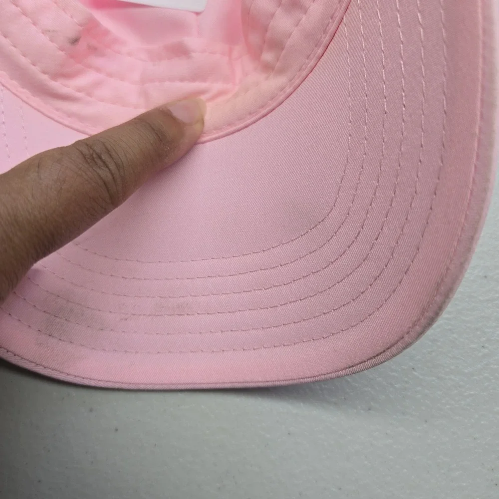 Nike Girls Baseball Cap OS Pink Curved Heritage 86 Buckle Strapback READ